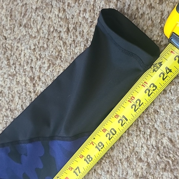 Calvin Klein Blue and Black Leggings - Picture 7 of 7